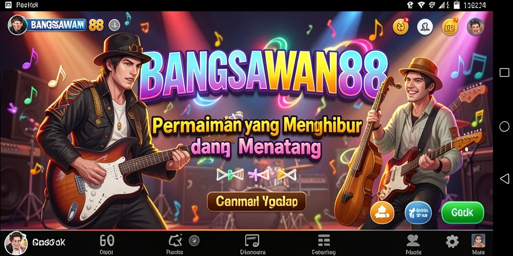 Tampilan gameplay BANGSAWAN88 yang menarik dan interaktif.