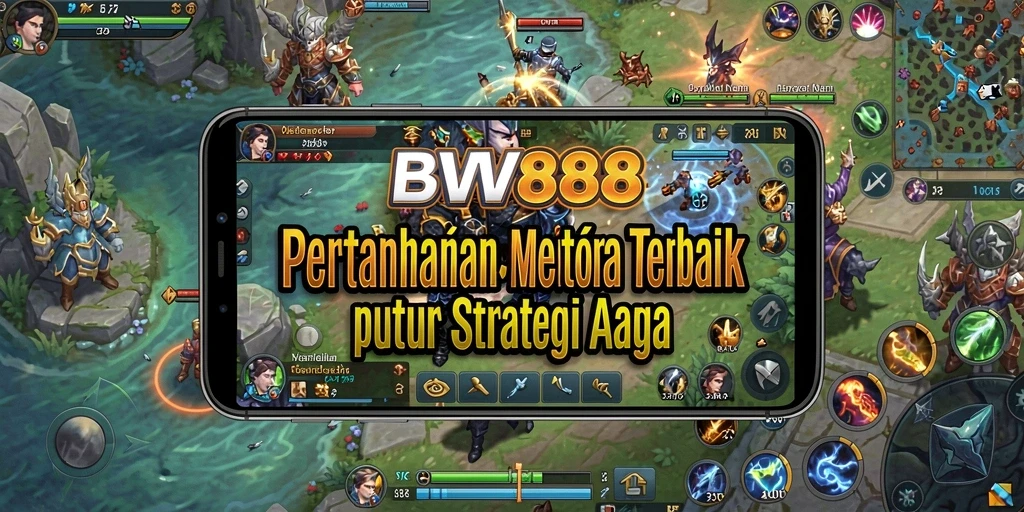 Tampilan gameplay BW888 yang menarik dalam menghadapi musuh dengan strategi Tower Defense.