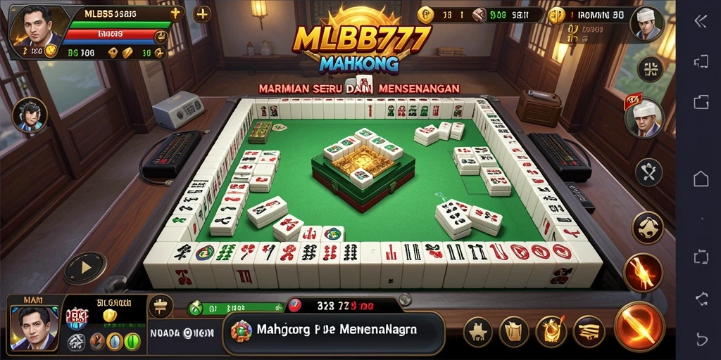 Tampilan gameplay Mahjong yang menarik dan menantang dalam MLBB777.