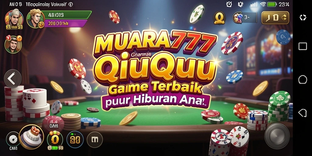 Tampilan grafis yang memukau dalam gameplay QiuQiu.